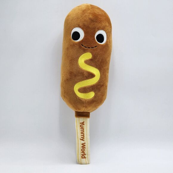 Kidrobot Yummy World Cornelius Corndog 16" Food Plush - Picture 1 of 7